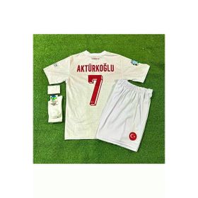 Türkiye Euro 2024 Beyaz 4'lü Set Kerem Aktürkoğlu Çocuk Forması