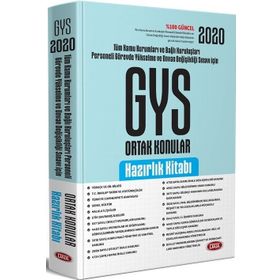 Türkiye Kamu Kurumları ve Bağlı Kuruluşları Personeli GYS ve Unvan Değişikliği Ortak Konular Hazırlık Kitabı - Data Yayınları