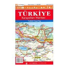 TÜRKIYE KARAYOLLARI HARITASI - GENEL
