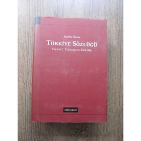TÜRKİYE SÖZLÜĞÜ SIYASET, TOPLUM VE KÜLTÜR - METIN HEPER