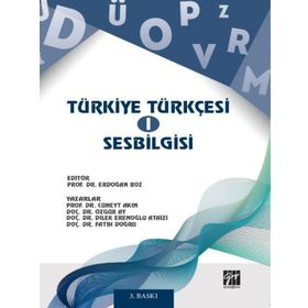 Türkiye Türkçesi 1 - Ses Bilgisi - Özgür Ay
