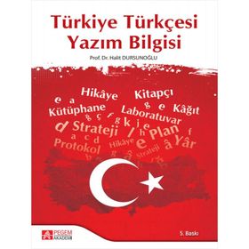 Türkiye Türkçesi Yazım Bilgisi - Pegem Akademi Yayıncılık