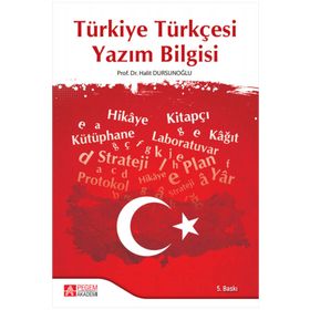 Türkiye Türkçesi Yazım Bilgisi - Pegem Akademi Yayıncılık