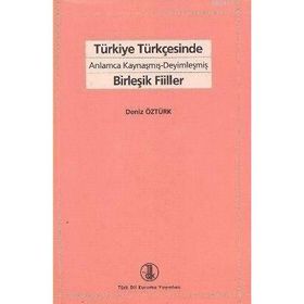 TÜRKİYE TÜRKÇESİNDE ANLAMCA KAYNAŞMIŞ- DEYİMLEŞMİŞ BİRLEŞİK FIILLER - DENIZ ÖZTÜRK