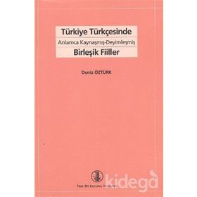 TÜRKİYE TÜRKÇESİNDE ANLAMCA KAYNAŞMIŞ- DEYİMLEŞMİŞ BİRLEŞİK FIILLER - DENIZ ÖZTÜRK
