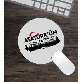 Türkiye Yuvarlak Mouse Pad