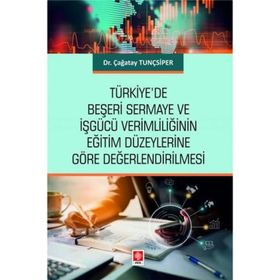 Türkiye`de Beşeri Sermaye ve İşgücü Verimliliğinin Eğitim Düzeylerine Göre Değerlendirilmesi Ekin Yayınevi