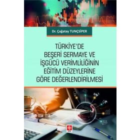 Türkiye`de Beşeri Sermaye ve İşgücü Verimliliğinin Eğitim Düzeylerine Göre Değerlendirilmesi Ekin Yayınevi