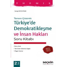 Türkiye'de Demokratikleşme ve İnsan Hakları Soru Kitabı Sezgi Aydoğan Seçkin Yayınevi