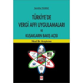 Türkiyede Vergi Affı Uygulamaları - Osman Tuğay