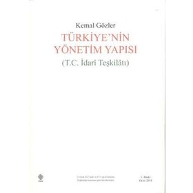 Türkiye'nin Yönetim Yapısı - Kemal Gözler