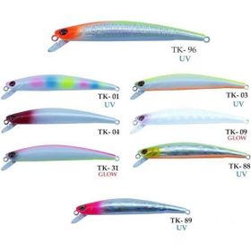 Turko TK-01 90 mm 5,4 gr Kurşun Arkası Rapala Maket Balık