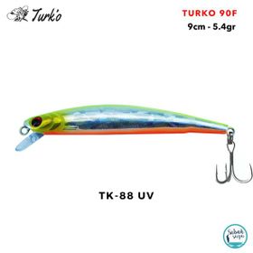 Turko TK-88 90 mm 5,4 gr Kurşun Arkası Rapala Maket Balık
