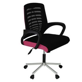 Türksit Karizma Pembe Krom Ayak Yönetici Koltuğu
