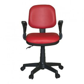 Türksit Kozmo Lux Kumaş Kırmızı Çalışma Koltuğu
