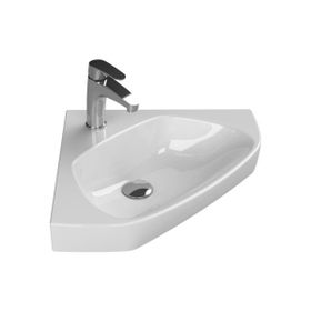 Turkuaz 001900-U 46x46 cm Cerastyle Arda Tezgah Üstü Lavabo