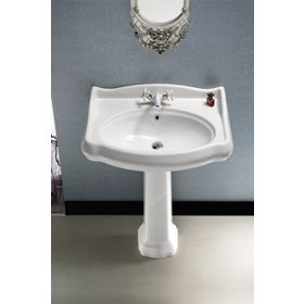 Turkuaz 030200-U 60x54 cm Cerastyle 1837 Etajerli Lavabo