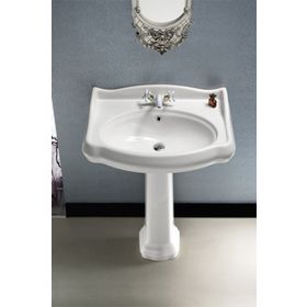 Turkuaz 030200-U 60x54 cm Cerastyle 1837 Etajerli Lavabo