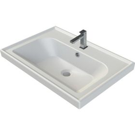 Turkuaz 030900-U 50x38 cm Cerastyle Frame Etajerli Lavabo