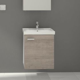 Turkuaz 030900-U 50x38 cm Cerastyle Frame Etajerli Lavabo