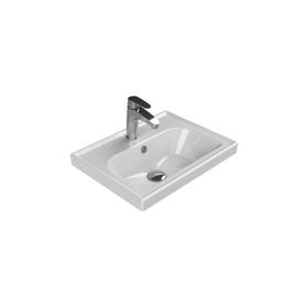Turkuaz 030900-U 50x38 cm Cerastyle Frame Etajerli Lavabo