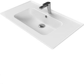 Turkuaz 042300-U 80x47 cm Blue Etajerli Lavabo