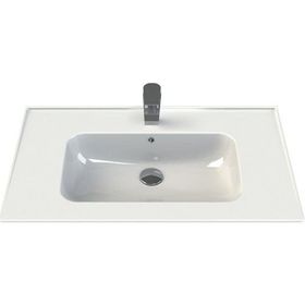 Turkuaz 042300-U 80x47 cm Blue Etajerli Lavabo