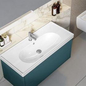 Turkuaz 043500-U 100x45 cm Cerastyle Arya Etajerli Lavabo