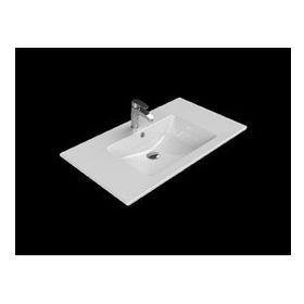 Turkuaz 050400-U 91x51 cm Cerastlye İbiza Etajerli Lavabo