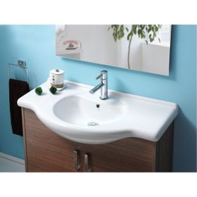 Turkuaz 066500-U 85x50 cm Cerastyle Nil Etajerli Lavabo