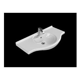 Turkuaz 066600-U 95x50 cm Cerastyle Nil Etajerli Lavabo