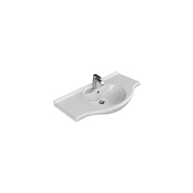 Turkuaz 066600-U 95x50 cm Cerastyle Nil Etajerli Lavabo