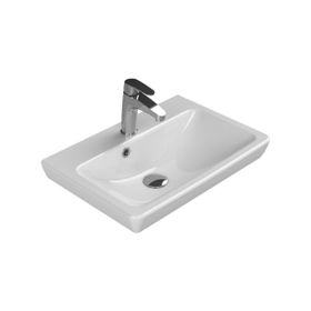 Turkuaz 068000-U 55x38 cm Cerastyle Porto Etajerli Lavabo