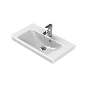Turkuaz 068100-U 65x38 cm Cerastyle Porto Etajerli Lavabo