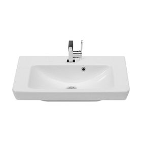 Turkuaz 068100-U 65x38 cm Cerastyle Porto Etajerli Lavabo