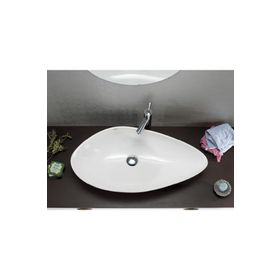 Turkuaz 071300-U 75x38 cm Cerastyle Olive Tezgah Üstü Lavabo