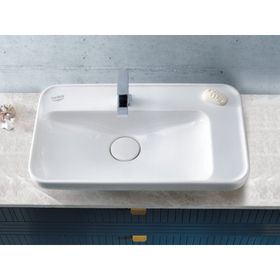Turkuaz 072300-U 70x42 cm Cerastyle Lal Tezgah Üstü Lavabo