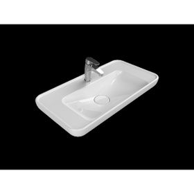 Turkuaz 072400-U 80x42 cm Cerastyle Lal Tezgah Üstü Lavabo