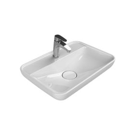 Turkuaz 072700-U 60x42 cm Cerastyle Lal Tezgah Üstü Lavabo