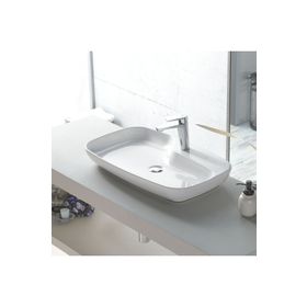 Turkuaz 074400-U 70x43 cm Cerastyle Nova Tezgah Üstü Lavabo