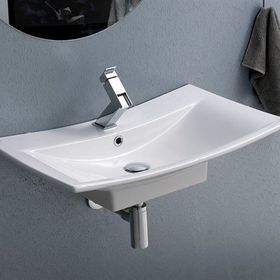 Turkuaz 074600-U 70x45 cm Bella Tezgah Üstü Lavabo