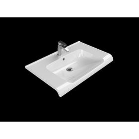 Turkuaz 090700 80X50 cm Anova Etejerli Lavabo