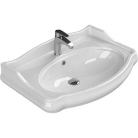 Turkuaz 1837 Serisi Etajerli 80 cm Lavabo