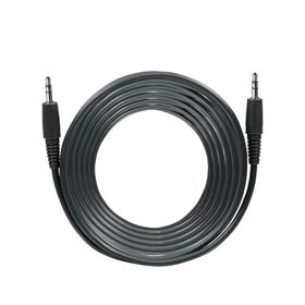 Turkuaz 3.5 mm Siyah 5 mt Aux Kablosu