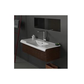 Turkuaz Anova Etajerli 100 cm Lavabo