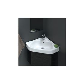 Turkuaz Arda Köşe 46 cm Lavabo
