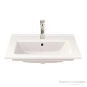 Turkuaz Arte Etajerli 55 cm Lavabo
