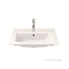 Turkuaz Arte Etajerli 55 cm Lavabo
