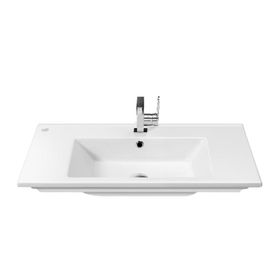 Turkuaz Arte Etajerli 85 cm Lavabo