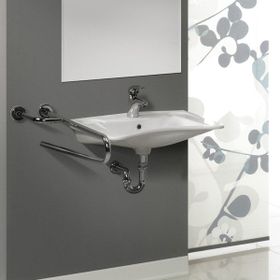 Turkuaz Bedensel Engelli 60x49.5 cm Lavabo